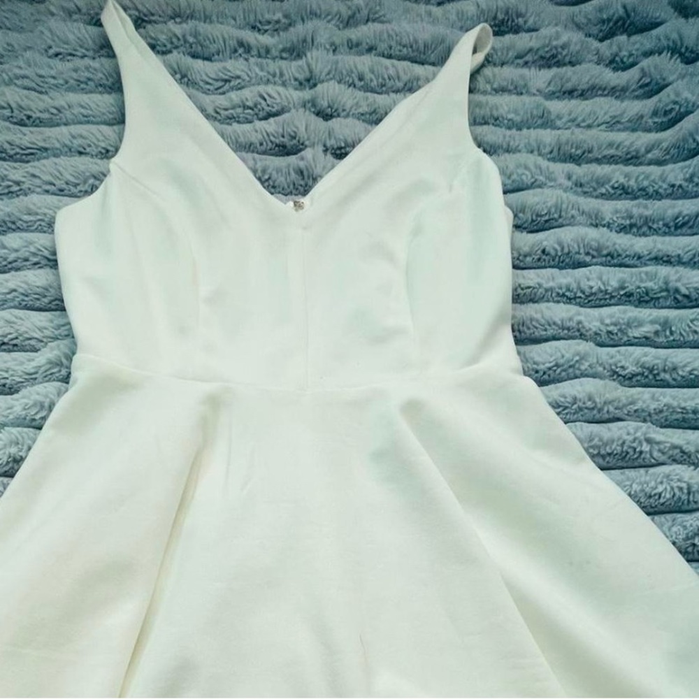 White min dress